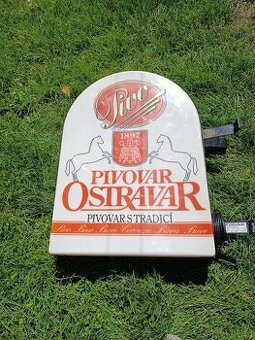 Světelná reklamní tabule Ostravar