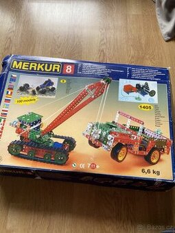 Merkur 8 – 1405 dílků, 130 modelů