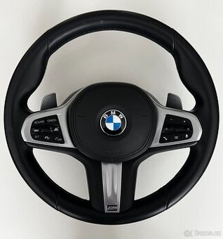 Volant BMW M Sport řady G s airbagem a pádly — plně funkční