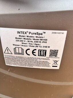 řídící jednotka k výřivce Intex SB H 20 komplet