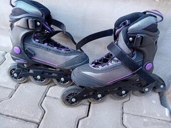 Prodám dámské in-line brusle Crivit, vel. 38 – jako nové