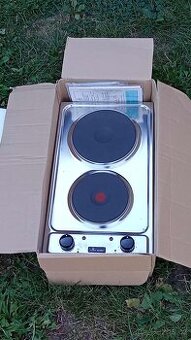 Nová elektrická dvouplotýnková varná deska