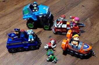 Tlapková patrola figurky s autíčky