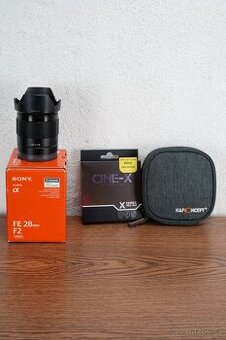 Sony FE 28mm f/2.0 + filtry