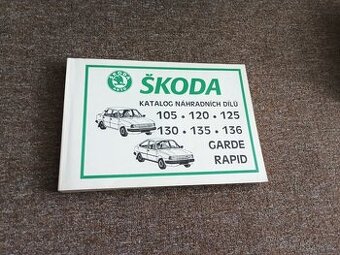Katalog ND Škoda 105/120/130/135/136