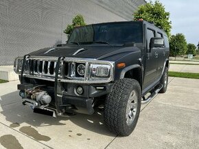 Hummer H2 2008 facelift, 6.2 V8, 20" originál kola, naviják