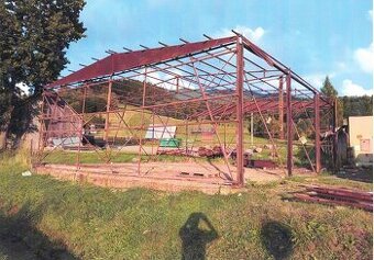 Ocelová montovaná konstrukce haly