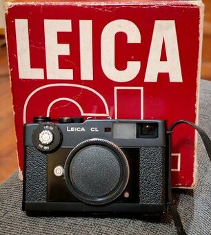 Leica CL - krabice, návod, pouzdro..