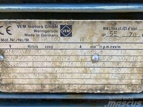 Elektrocentrála ATLAS COPCO QAS3 + Míchací stanice MA 05