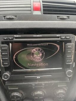 Originallní navigace autorádio Škoda Colombus