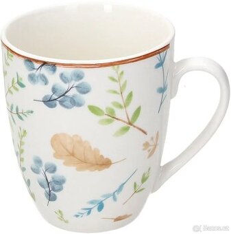 Set 6 ks italských porcelánových hrnků TOP STAV