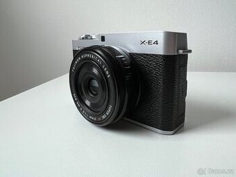 Fujifilm X-E4 + objektiv fujinon XF 27mm f/2.8
