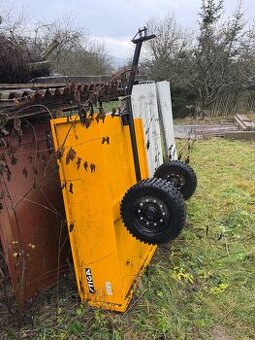 Přívěsný vozík STIGA Pro (profi) za ridery a traktory Stiga