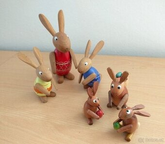 Dřevění zajíčci