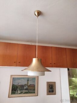 Lustr mosazný, retro