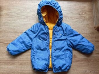 Dětská oboustranná zimní bunda vel. 74