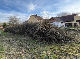 Bioodpad na štěpku velké množství