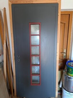 Dřevěné vchodové dveře