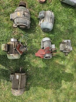 Elektromotory a řemenice