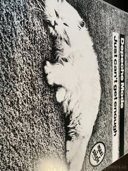 PLAKÁT: DEPECHE MODE: JUST CAN´T GET ENOUGH, 1981, KŘÍDOVÝ P