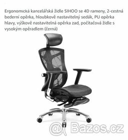 Nové ergonomické křeslo SIHOO model V1-M109