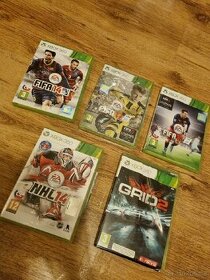 Ruzne hry na XBox - NHL,FIFA,Grid