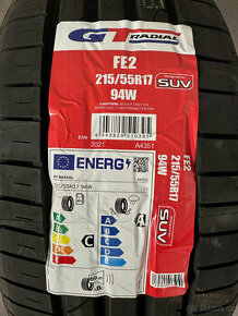 Letní pneu GT RADIAL FE2 215/55 R17 94W  - 4ks
