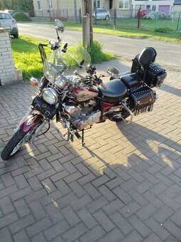 Yamaha XV Virago 125 (5AJ) r.v.:1998 červená-tmavá (TOP stav