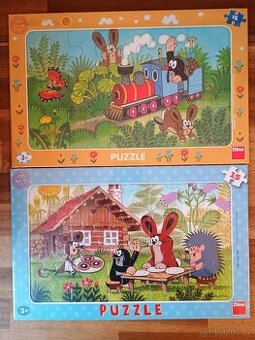 Nové puzzle s krtkem, 15 dílků