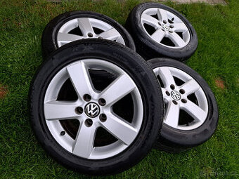 alu kola VW Golf Mugello 16" 5x112 + pneu 205/55 R16
