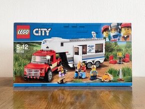 nové Lego City 60182 Pick-up a karavan