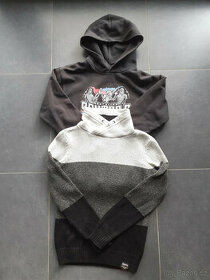 Chlapecký svetr H&M vel. 146/152 + mikina zdarma - 1