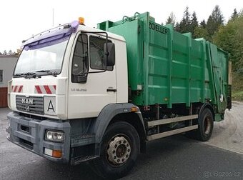 Prodám MAN 18.255 popelář - 1