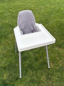 Jídelní židle s podnosem ANTILOP, IKEA + sedák