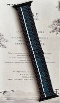 Apple Watch - PITAKA Carbon Fiber Band Moon řemínek.