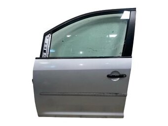 Levé přední dveře stříbrná LA7W VW Touran 1T2 facelift 2009