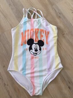 DÍVČÍ PLAVKY -DISNEY- MICKEY vel, 140-145 /10 LET
