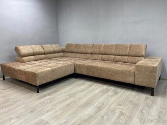 Sedací souprava s polohovatelnými opěrkami