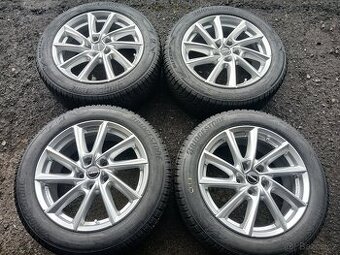 Sada ALU kol Borbet 215/55R17 zimní