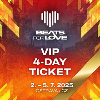 Beats For Love - V.I.P. (4 dny) V.I.P. Celofestivalová vstup
