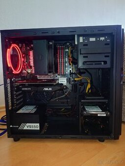 Ryzen7 1700,b350,ram 24gb,GTX1050ti 4gb,ssd 500gb,hdd 1000gb