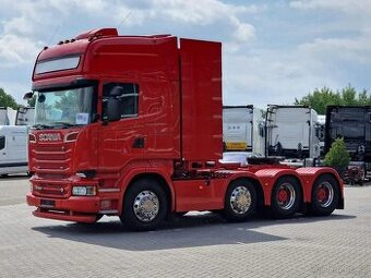 Scania R580 V8 8x4 / Nadměr tahač / Hydraulika / 164t