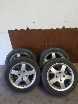 alu disky 4x114,3  s pneu 205/50 R15