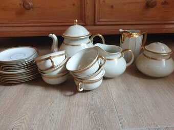 ☕RETRO porcelánový čajový set