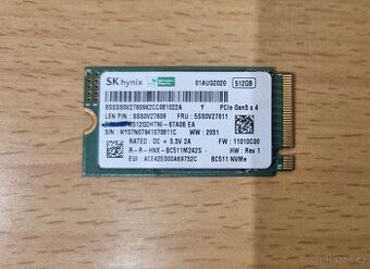 SK hynix m2 Nvme 512GB