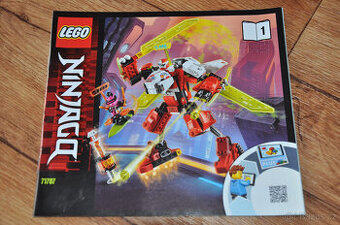 LEGO Ninjago 71707 - Kaiův robotický tryskáč – dětská hračka