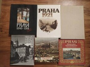Praha - různé knihy
