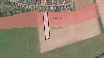 Pozemek, bydlení, prodej, Těně, Rokycany