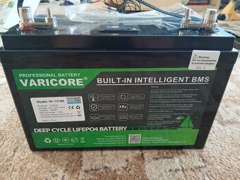 Prodám nový lifepo4 akumulátor baterie 12v 155Ah +nabíječka