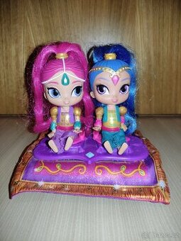 Shimmer a Shine s létajícím kobercem